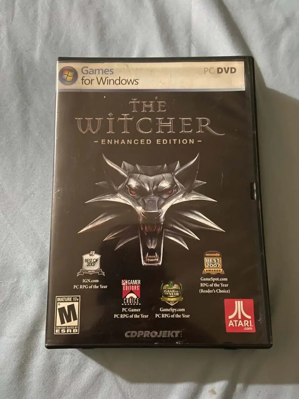 The witcher pc video game